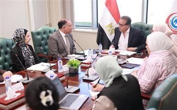 وزير الصحة يبحث تعزيز التعاون مع مركز السياسات الاقتصادية بالمعهد القومي للتخطيط