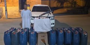 ضبط 8 أطنان مواد بترولية قبل بيعها بالسوق السوداء بالأقصر وأسوان