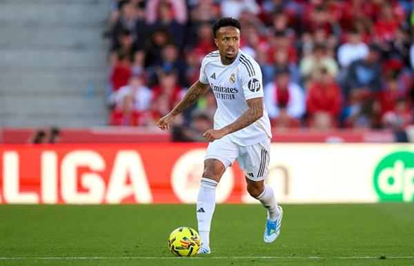 الدوري الإسباني.. ريال مدريد يعلن خضوع ميليتاو لجراحة ناجحة في ساقه اليُسرى 