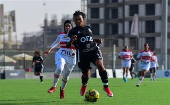 دوري الكرة النسائية.. فوز زد على الزمالك 