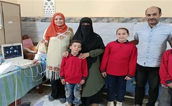 فحص 446 طالبًا ضمن مبادرة الكشف المبكر عن أمراض القلب لطلاب المدارس بسوهاج