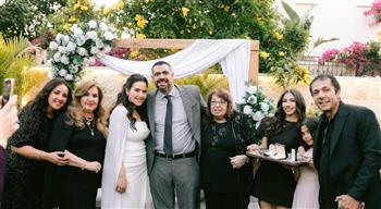 المخرج وليد الحلفاوي يحتفل بخطوبته على المخرجة المنفذة سارة جمال 