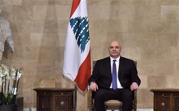 الرئيس اللبناني يدين استشهاد 3 من عناصر الدفاع المدني في مجدل زون
