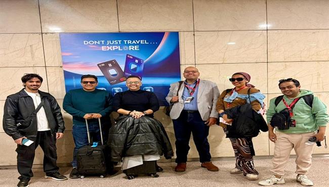 وصول الوفد المصري إلى مطار تبليسي استعدادًا لانطلاق الدورة الثانية من مهرجان SITFY-Georgia المسرحي