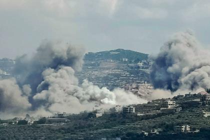 غارات إسرائيلية تستهدف عدة بلدات بالجنوب اللبناني 