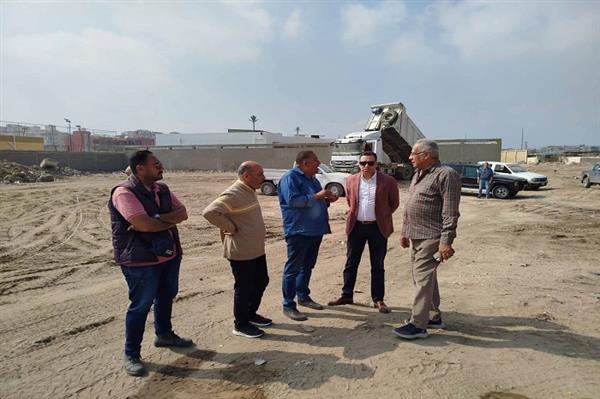 نائب محافظ بورسعيد يتابع أعمال رفع الرتش ورفع كفاءة النظافة العامة والتشجير 