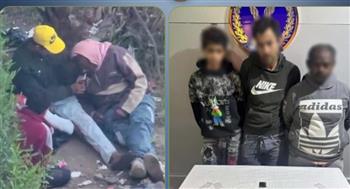 سقوط 3 عاطلين بتهمة تعاطي مواد مخدرة داخل قطعة أرض بالإسكندرية