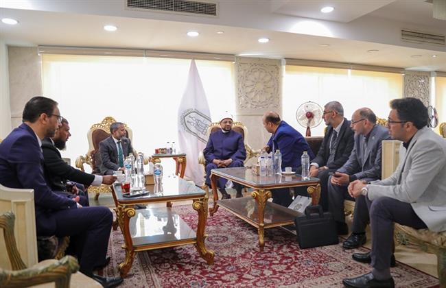 أمين "البحوث الإسلامية" يبحث مع وفد الجامعة الإسلامية بالمالديف آفاق التعاون في القضايا الفكرية المعاصرة