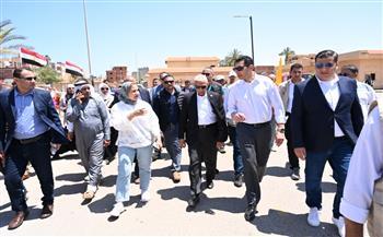 وزير الرياضة ومحافظ شمال سيناء يتابعان فعاليات المدينة الشبابية بالعريش  
