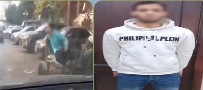 القبض على عامل لاتهامه بتعطيل المرور والتعدي على سائق بالعجوزة