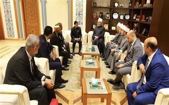 مفتي الجمهورية يستقبل وفد جامعة المالديف الإسلامية لبحث سُبل التعاون المشترك