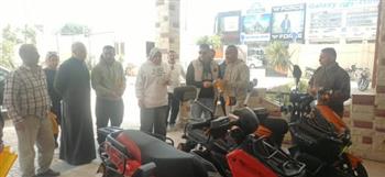 محافظ المنوفية يتابع جهود الوحدات المحلية في تنفيذ إجراءات تكويد مركبات الإسكوتر الكهربائي