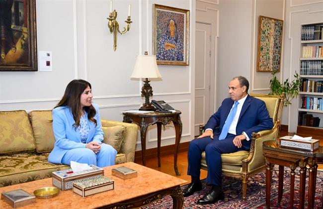 وزير الخارجية يبحث مع وزيرة الإسكان سبل تعزيز التعاون المشترك 