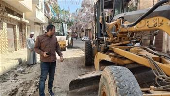 محافظ أسيوط: تطوير ورفع كفاءة الشوارع الرئيسية والفرعية بمركز منفلوط ضمن خطة تحسين شبكة الطرق