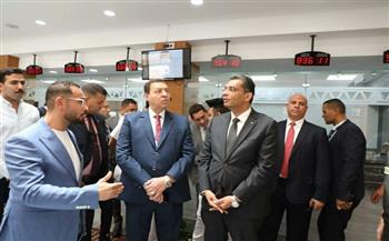 محافظ البحر الأحمر يتفقد وحدة مرور سفاجا الجديدة 