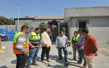 رئيس مياه المنوفية يتابع ميدانيًا مشروع الصرف الصحي بعزبة شعب شنوان بشبين الكوم 