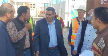 رئيس مياه كفر الشيخ يتفقد محطات مياه وصرف بلطيم والبرلس لمتابعة كفاءة التشغيل