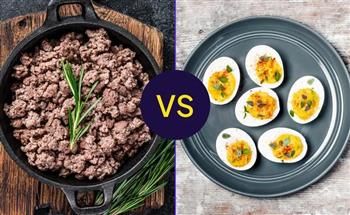 اللحم المفروم أم البيض.. أيهما البروتين الصحي الأفضل لك؟