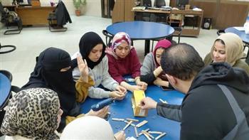 مكتبة حلوان للطفل ترسم ملامح "المستقبل الأخضر" بورش عمل تفاعلية