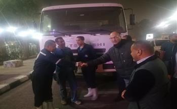 قنا: السكرتير العام يتفقد جاهزية معدات "التدخل السريع" لمواجهة تقلبات الطقس 