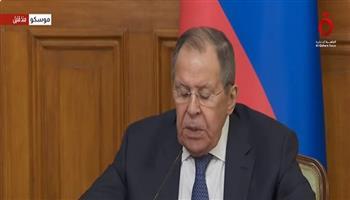 وزير الخارجية الروسي: ننسق مع مصر في الأمم المتحدة بشأن الحرب في إيران