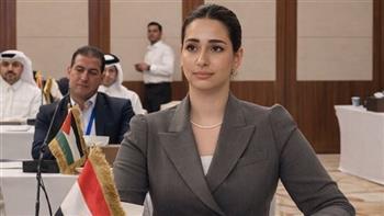 وزير الرياضة يهنئ هديل الحداد بعضوية الاتحاد الدولي لالتقاط الأوتاد 