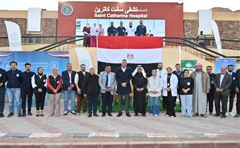 محافظ جنوب سيناء يشهد إطلاق حملة «رعايتك في سينا».. ويتفقد مستشفى سانت كاترين المركزي