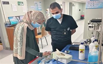 جولة ميدانية لتعزيز إجراءات مكافحة العدوى بمستشفى شرم الشيخ الدولي