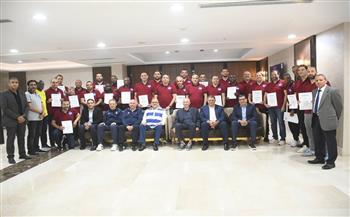 بحضور رئيس الاتحاد الدولي لكرة اليد.. ختام الدورة التدريبية  للمدربين الافارقة 