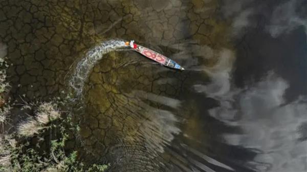 الأمطار تعيد الحياة إلى منطقة الأهوار الأسطورية في العراق 