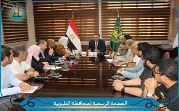  محافظ القليوبية يوجه بإنهاء أعمال المرافق بطريق «طوخ _ شبين القناطر» تمهيدًا لبدء أعمال الرصف