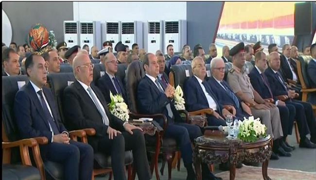 الرئيس السيسي يفتتح أربعة مشروعات جديدة عن طريق الفيديو كونفرانس