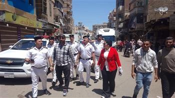 محافظ الدقهلية يتابع أعمال حملة مفاجئة لإزالة الإشغالات وضبط أجهزة التلوث السمعي بالمنصورة