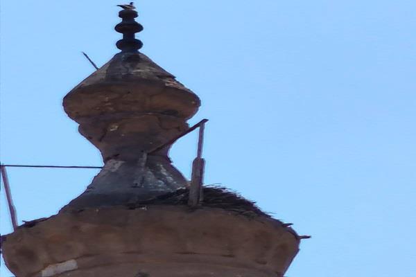 تحرك عاجل لدرء خطورة مئذنة مسجد جوهر المعيني بالقاهرة