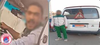  الأجهزة الأمنية تضبط سائق ميكروباص صدم سيدة في بورسعيد
