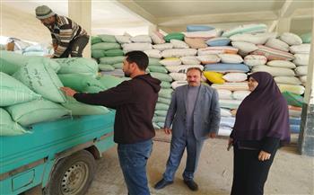 "تموين كفر الشيخ": توريد أكثر من 28624 طنا من محصول القمح حتى الآن