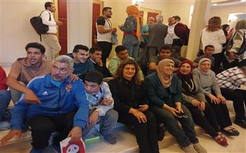 مركز الثقافة السينمائية يستقبل وفدًا من ذوي الهمم من محافظة بني سويف 