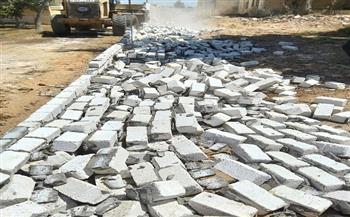 إزالة فورية لمبانٍ مخالفة على أملاك الدولة بالدلنجات بمساحة 800 متر