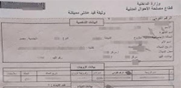 الأوراق والمستندات المطلوبة.. كيفية استخراج القيد العائلي بسهولة 