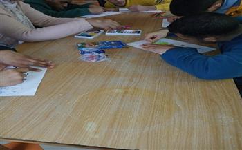 ثقافة القاهرة تقدم ورشة تلوين لأصحاب الهمم 