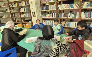 أنشطة متنوعة تثري الوعي والإبداع ببيت ثقافة المقاولون العرب