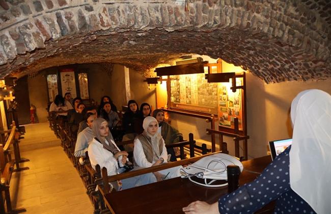 التنسيق الحضاري يشارك الجامعة الألمانية في ورشة «التدفق عبر السرديات التراثية ببيت المعمار»