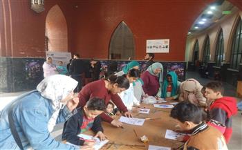 ثقافة القاهرة تحتفل بيوم اليتيم بورش فنية متنوعة