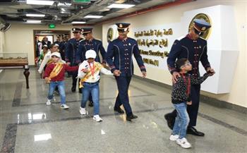 القوات المسلحة تشارك أطفال مصر الإحتفال بيوم اليتيم