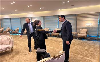 وزير الرياضة يستقبل هنا جودة بعد إنجازها التاريخي في بطولة العالم