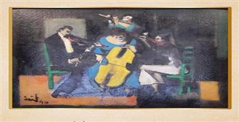 غدًا.. افتتاح معرض «كنوز مقتنيات الأوبرا التشكيلية» بصلاح طاهر  