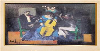 غدًا.. افتتاح معرض «كنوز مقتنيات الأوبرا التشكيلية» بصلاح طاهر  