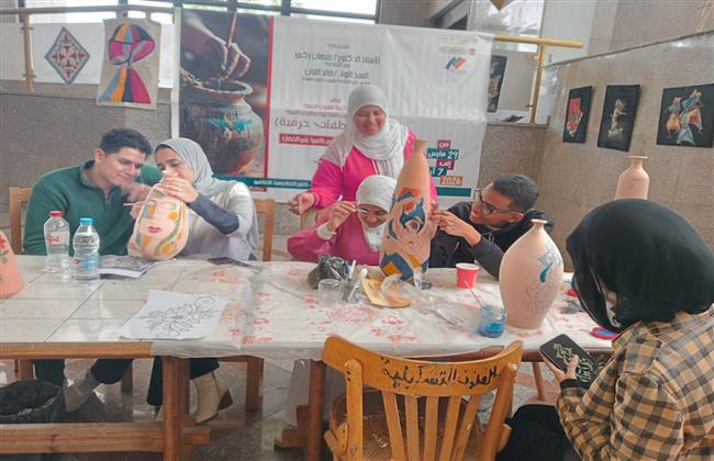 استمرار مشروع «مقتطفات حرفية» بقصر ثقافة الإسماعيلية لتعزيز مهارات الشباب 