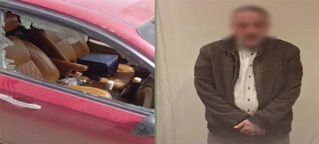 ضبط عاطل سرق هاتفًا من سيارة في الإسكندرية بعد كسر زجاجها