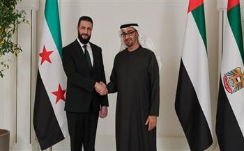 سوريا والإمارات تبحثان سبل تطوير آليات التعاون العربي لتفادي انعكاسات التصعيد 